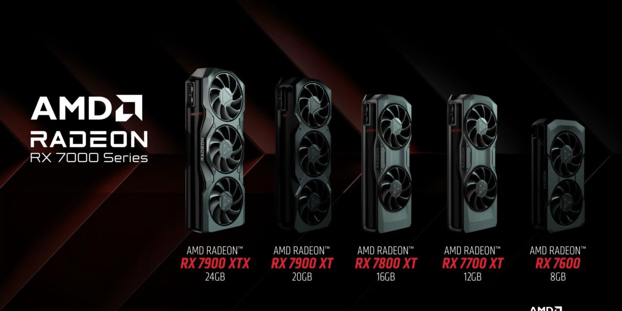 AMD Completes RDNA 3 Family With Radeon RX 7800 XT & 7700 XT Announcement