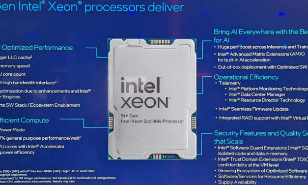 Intel Xeon Platinum 8592+ 64-core & 48-core 8558U “Emerald Rapids” CPUs Leaked