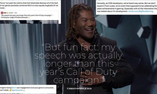 Call of Duty Developers Hilariously Salty Over Christopher Judge Joke