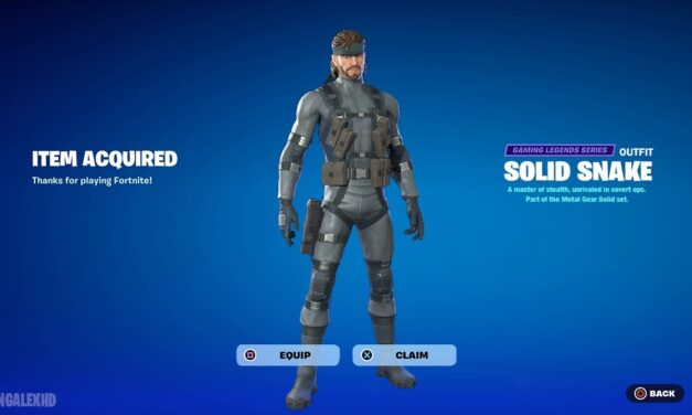 Game Journalists Outraged Over Solid Snake’s Censored Ass in Fortnite