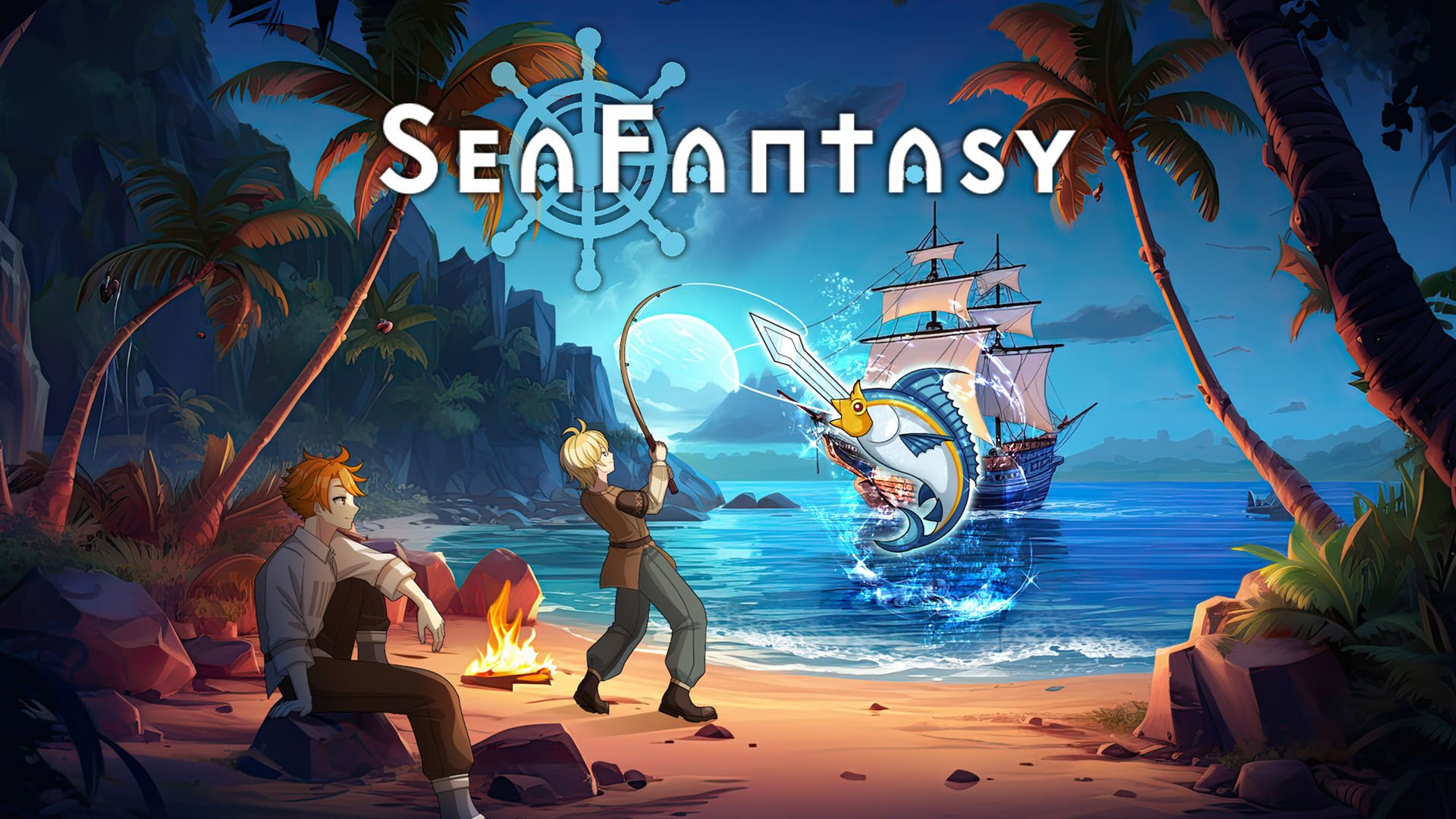 Fantasy Fishing Action RPG "Sea Fantasy" Announced for February 2025