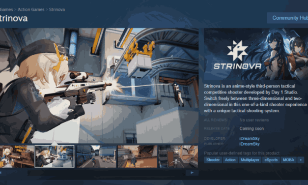 Steam Page For “Strinova” a Third-person Team Shooter Featuring Anime Girls, is Now Available