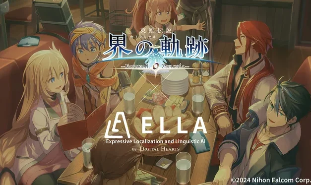 Nihon Falcom Pioneers AI Translation with Eiyuu Densetsu: Kai no Kiseki