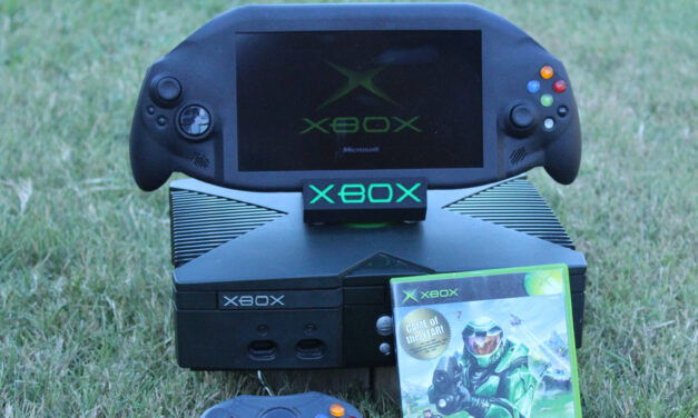 Autistic Madman Creates Custom Handheld XBOX Using Modified PCB